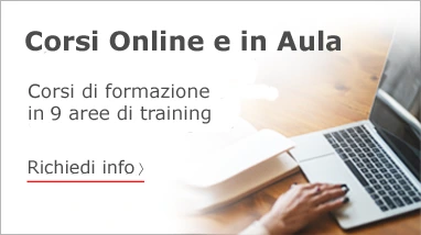 Richiedi informazioni per i corsi di formazione online e in aula